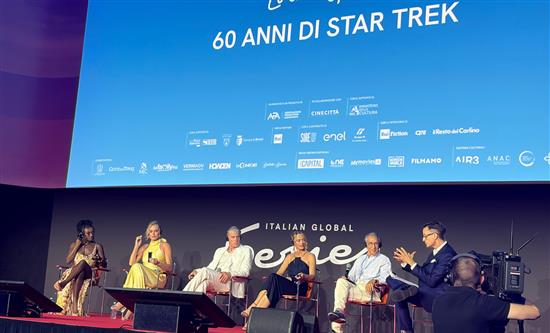 Star Trek Lights Up Riccione with a Midnight Celebration for Its 60th Anniversary